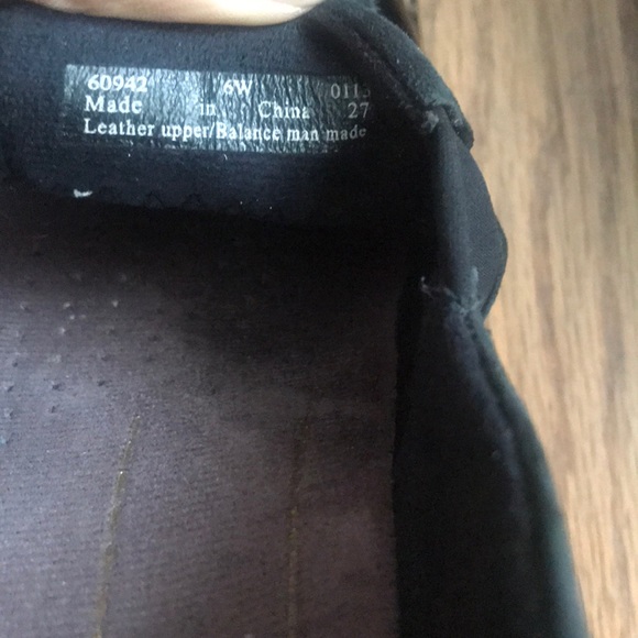 Clarks Everyday Black Leather Croc Print Toe/Heel - Picture 7 of 7